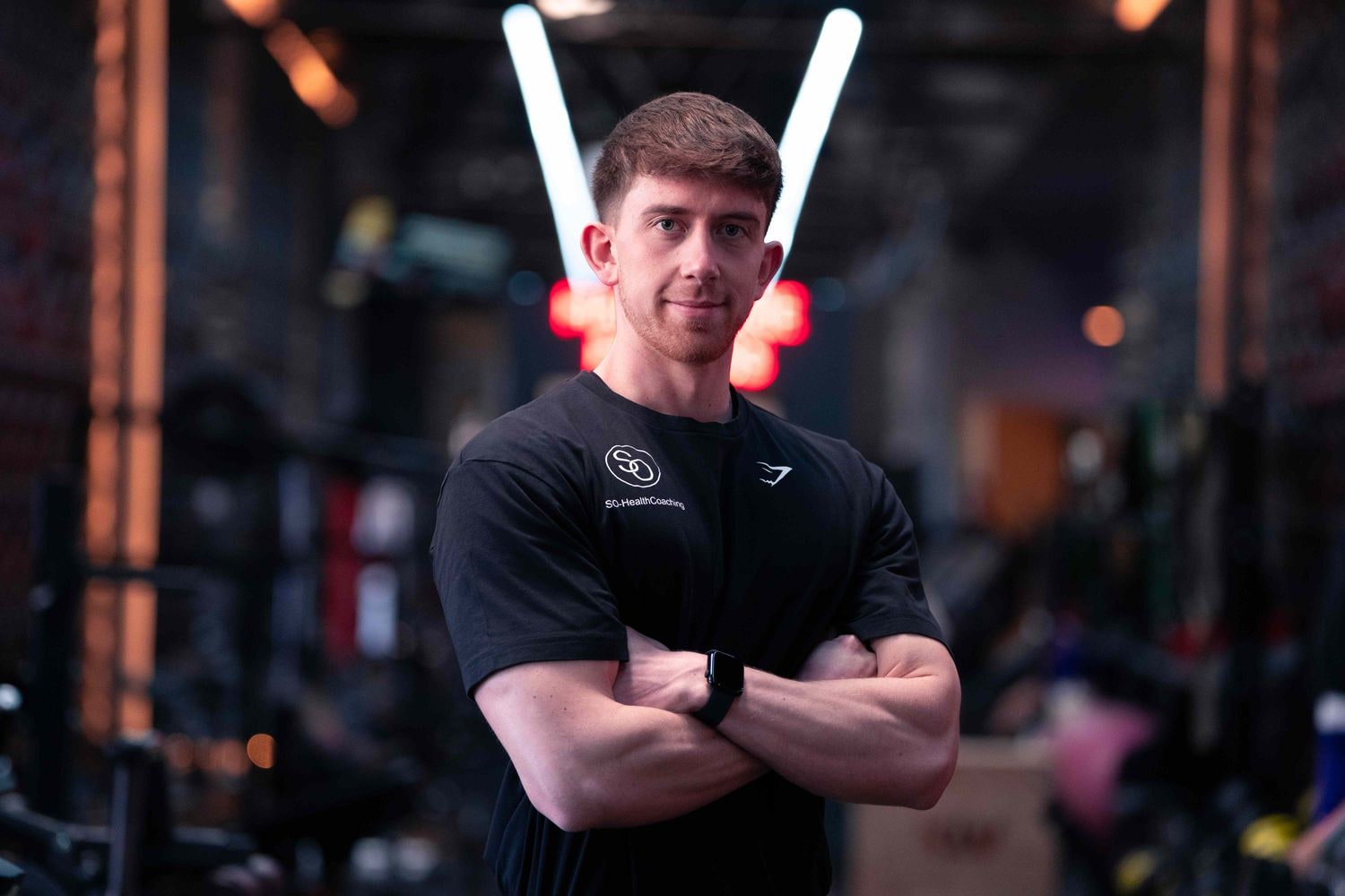 Sven, Personal Trainer von SO-Healthcoaching, im GymOne Bitburg