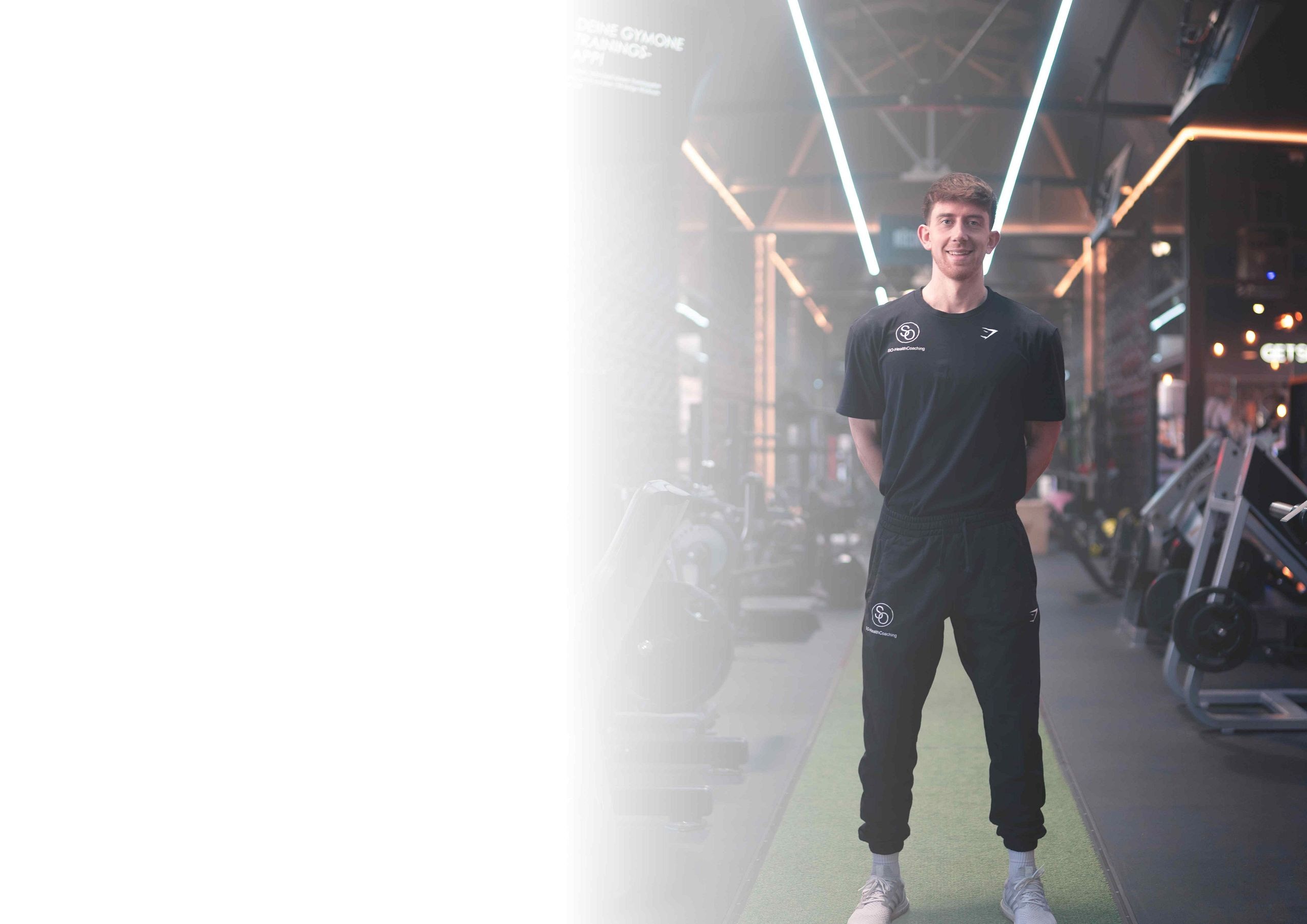 Sven, Personal Trainer von SO-Healthcoaching, im GymOne Bitburg